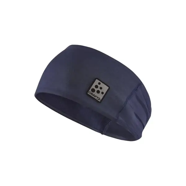 Aktuální CRAFT ADV Mcrofleece shaped headband, modrá sportovní čelenka