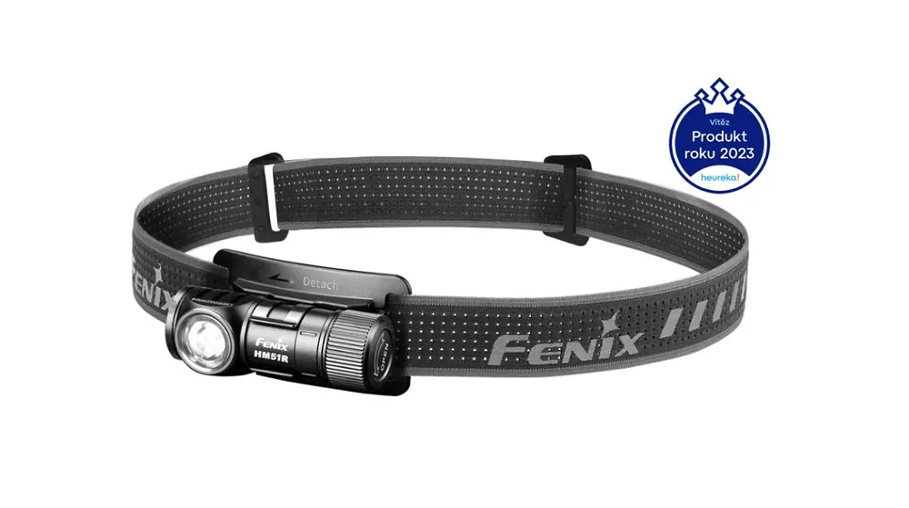 FENIX HM51R Ruby V2.0, 700lm / 120m, celočerná, čelovka Hit Sezóny