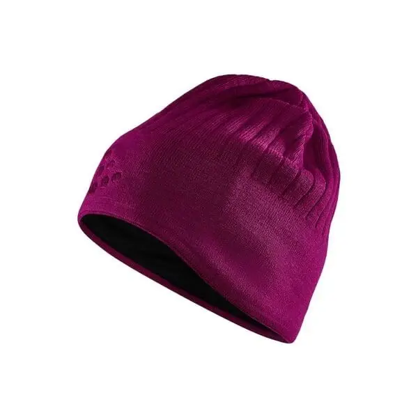 Cenově Výhodný CRAFT Adv Windblock knit hat, růžová, zimní čepice