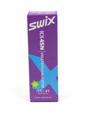 Bezpečná Platba SWIX KX45N Klistr, 55g, Fialový specál, +1°C až -4°C