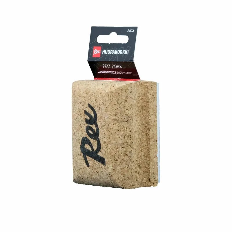 REX 613 Smoothing cork with felt, přírodní korek s plstí Akční Cena