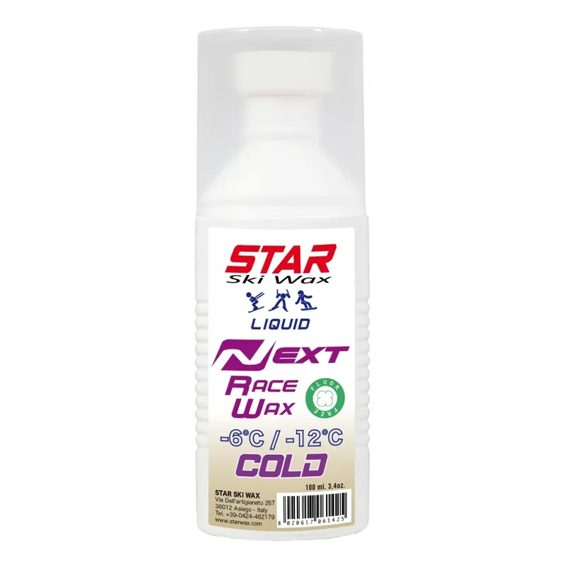 Ihned K Objednání STAR NEXT RACE COLD – SPONGE 100 ml., závodní skluzný vosk, -6°C až -12°C