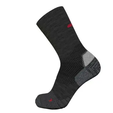 Must-Have ALPINA PRO R+L, dark grey mel/red, ponožky na běžky