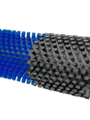 Časově Omezené Red Creek 2175 Kombi XC, Ultrajemná rovná ocel / Modrý nylon, rotační kartáč, šířka 140mm