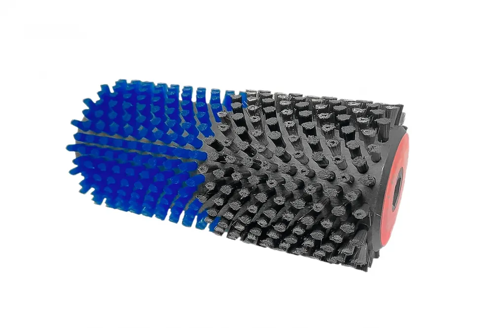 Časově Omezené Red Creek 2175 Kombi XC, Ultrajemná rovná ocel / Modrý nylon, rotační kartáč, šířka 140mm
