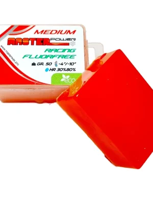 Sezónní Sleva MASTERWAX Racing Fluorfree Medium, -4°C až -10°C, 50g