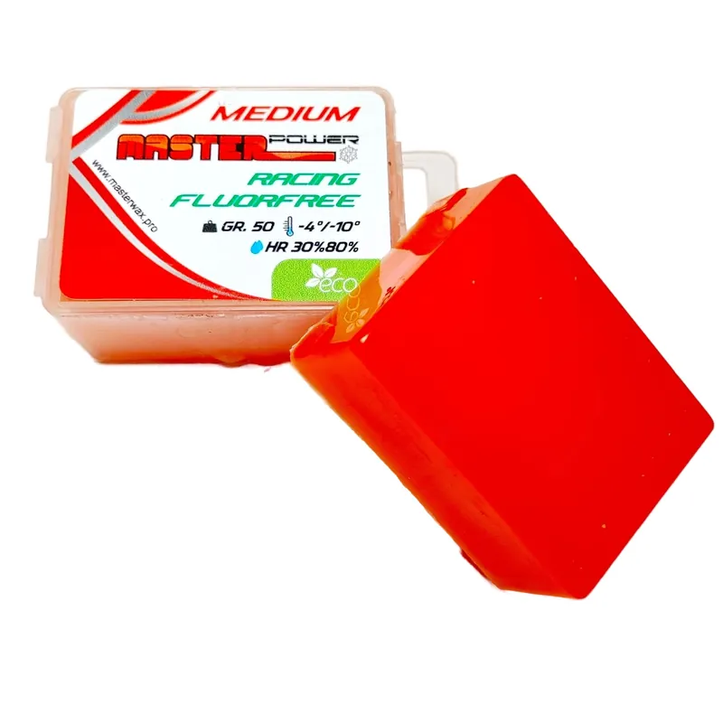 Sezónní Sleva MASTERWAX Racing Fluorfree Medium, -4°C až -10°C, 50g