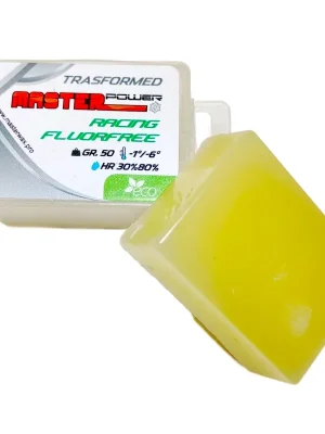 MASTERWAX Racing Fluorfree Transformed, 0°C až -5°C, 50g Vysoce Kvalitní