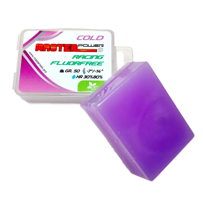 MASTERWAX Racing Fluorfree Cold, -7°C až -14°C, 50g Horká Nabídka