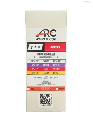 Finální Výprodej ARC RB RED Med Racing Wax Solid, 160 g