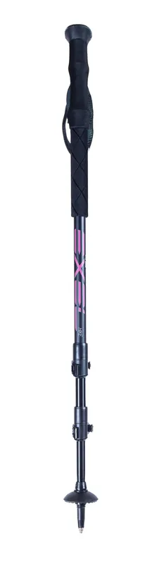 Poslední Šance EXEL HIKE 7075 Alu Black/Pink, Trekové hůlky, teleskopické