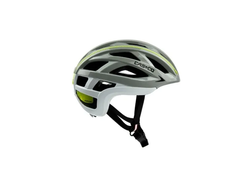 CASCO CUDA 2 STRADA, gray/white/neon, helma vel.M Nová Kolekce