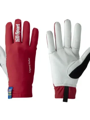 LILLSPORT Legend Roller - červená, rukavice na kolečkové lyže Sleva