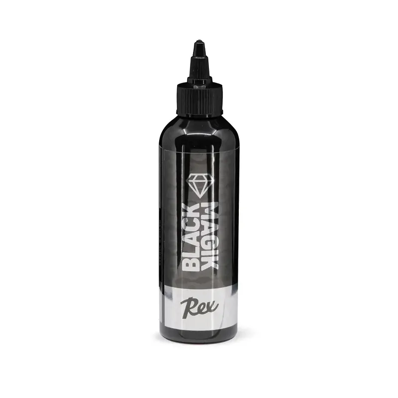REX 906 Black Magik Drip Wax, 180 ml, revoluční vosk na řetěz Sezónní Sleva