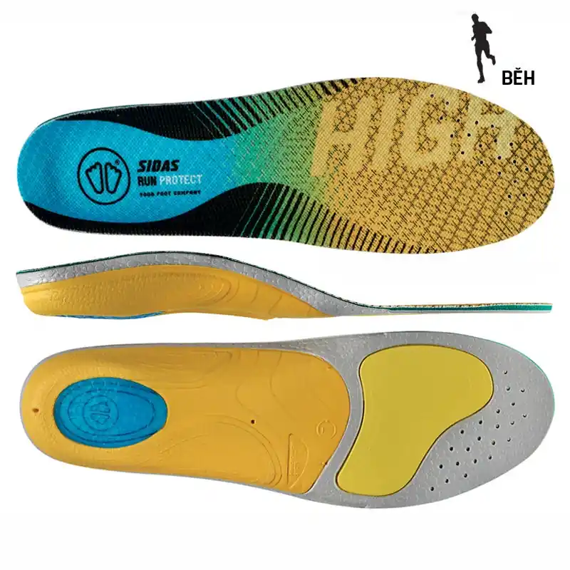 Odeslání Ihned Sidas 3Feet Run Protect High – sportovní vložky pro vysokou klenbu