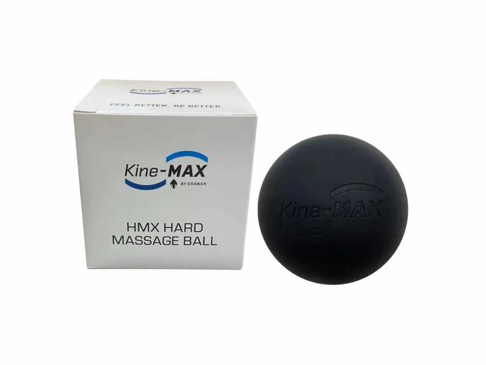 KINE-MAX HMX HARD MASSAGE BALL - MASÁŽNÍ MÍČEK 6CM ČERNÝ Top Prodej