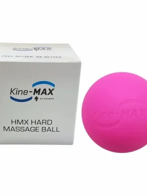 Super Cena KINE-MAX HMX HARD MASSAGE BALL - MASÁŽNÍ MÍČEK 6CM RŮŽOVÝ