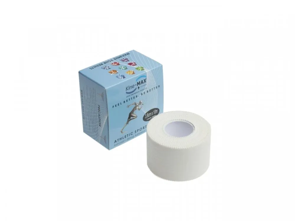 Cenový Hit KINE-MAX SPORT TAPE, Full Coat – neelastická tejpovací páska 3,8cm × 10m