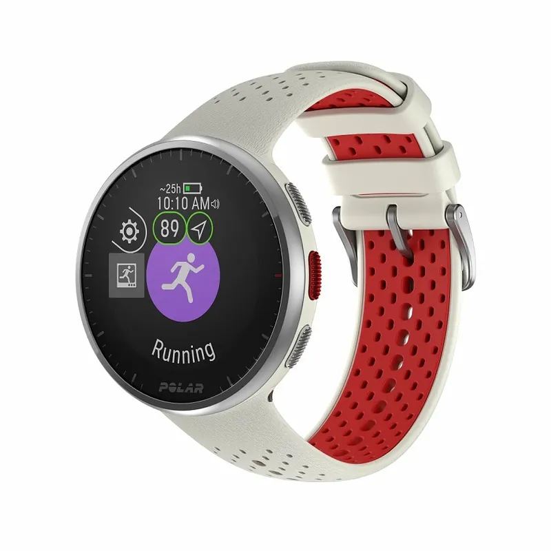 Originální POLAR Pacer Pro Snow White S/L - sporttester, sportovní hodinky