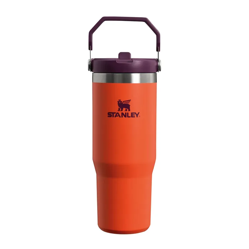 STANLEY Tumbler 880ml Tygerlily, termoláhev se slámkou/brčkem Akce