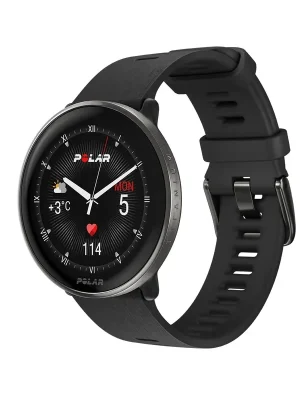 POLAR IGNITE 3 TITANIUM Black S/L, silikonový řemínek, sportovní hodinky Nakupujte Hned