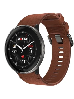 Hit Sezóny POLAR IGNITE 3 TITANIUM Bronze M/L, kožený a silikonový řemínek, sportovní hodinky
