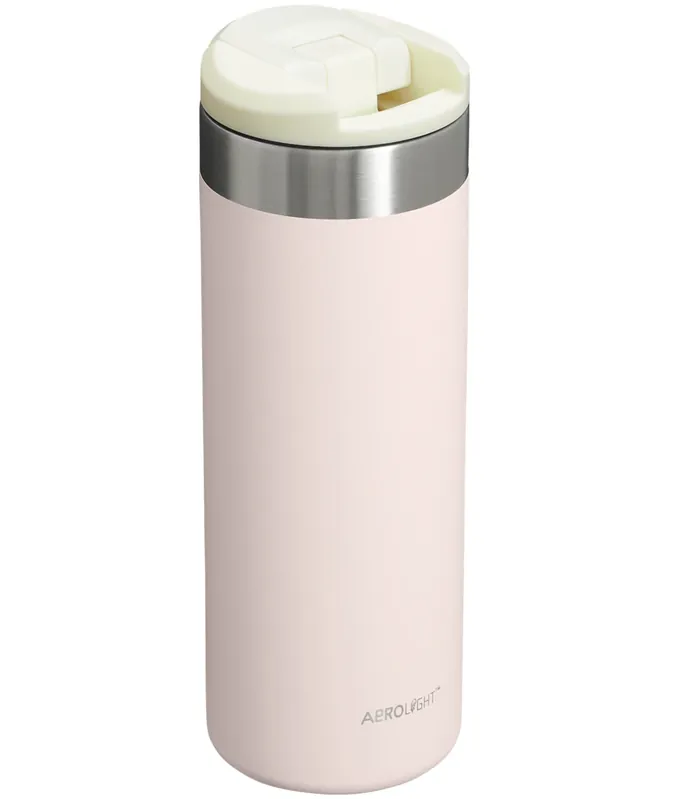 Dokud Zásoby Vydrží STANLEY The AeroLight™ Transit Mug 470 ml Rose Quartz, termohrnek