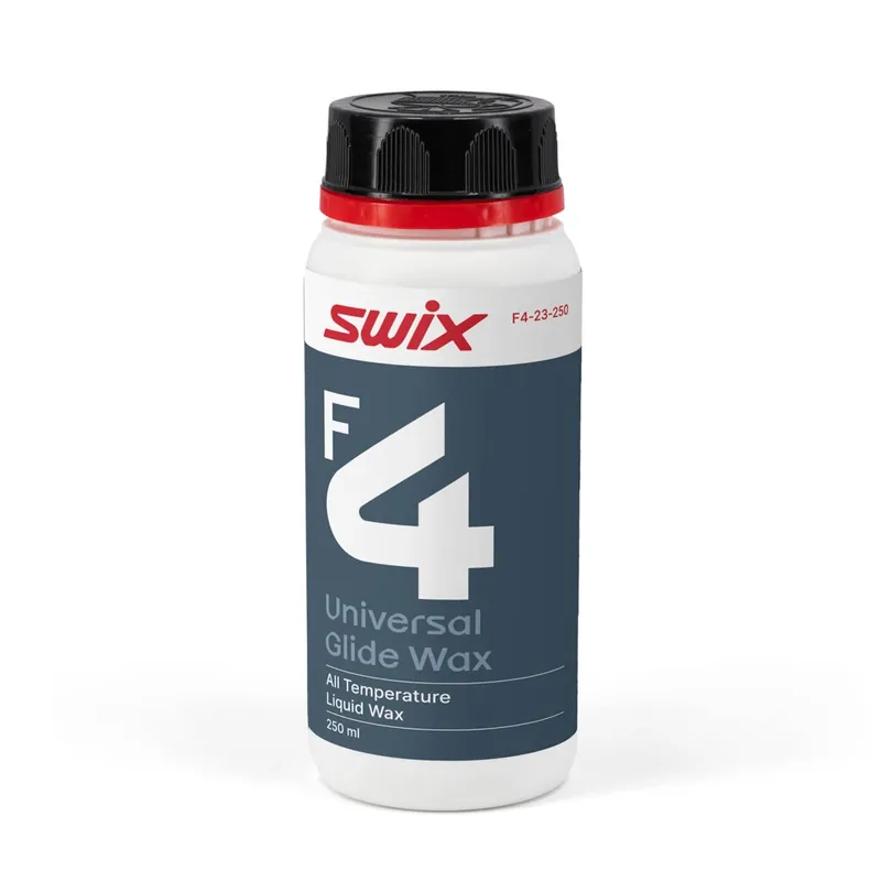 SWIX F4 Universal, skluzný tekutý vosk, 250ml Sezónní Sleva