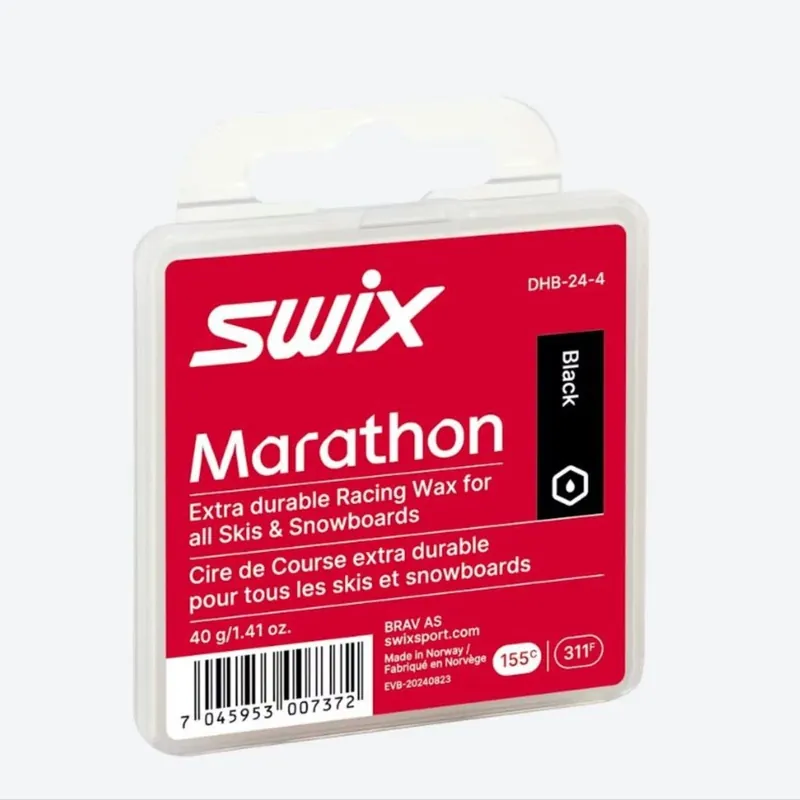SWIX DHB Marathon černý, 40g Hit Sezóny