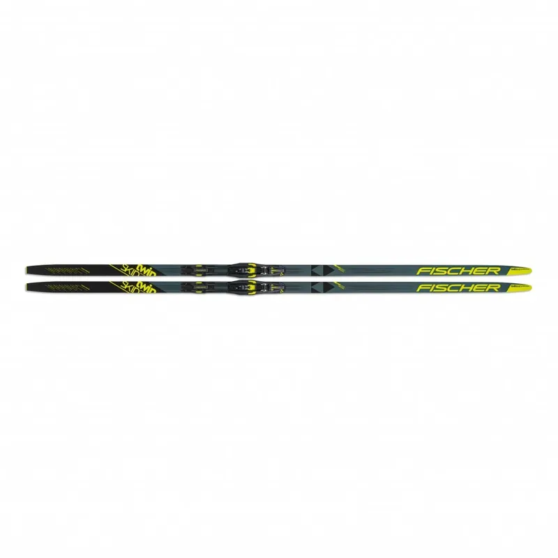 FISHER Twin Skin Performance Stiff+ vázání 2022/23, 207 cm, běžky pro 92-116 kg Levný