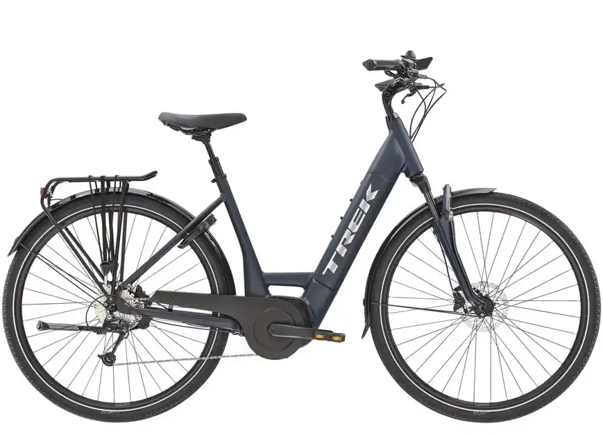Trek Verve+ 4 Lowstep L modrá Speciální Cena