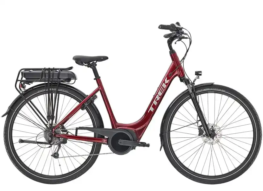 Nová Kolekce Trek Verve+ 1 Lowstep M červená