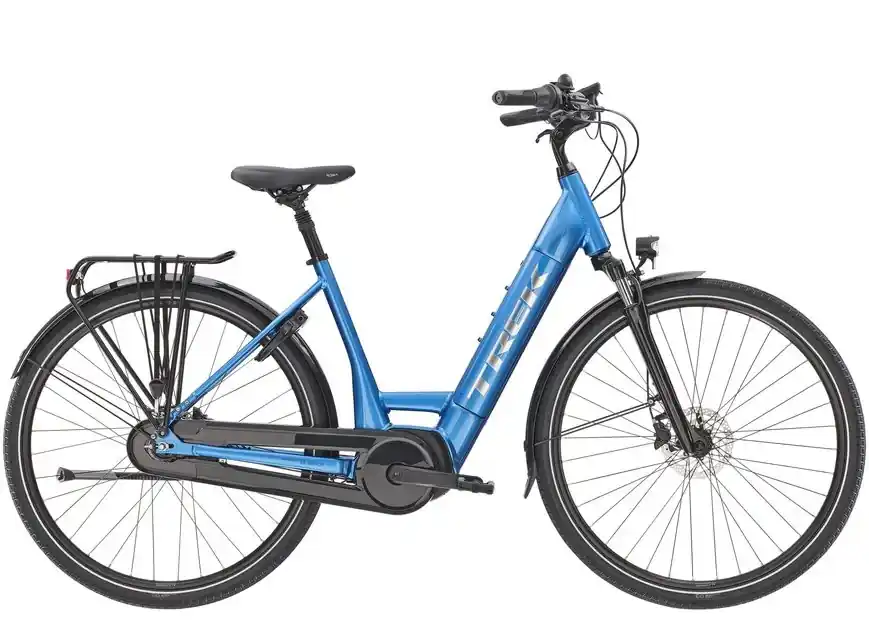 Akční Cena Trek District+ 6 Lowstep 500Wh L modrá
