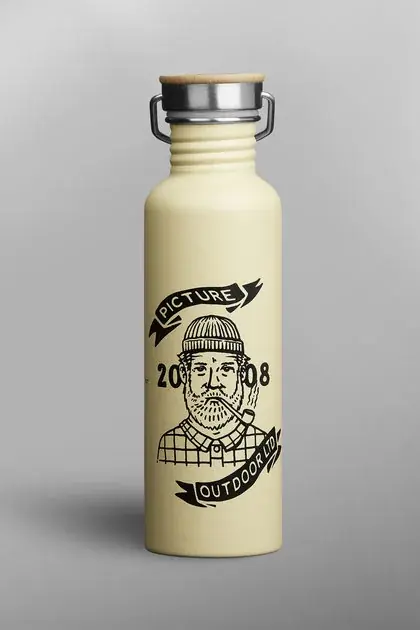 Picture Hampton Bottle 750ml 750 ml šedá/bílá Akce