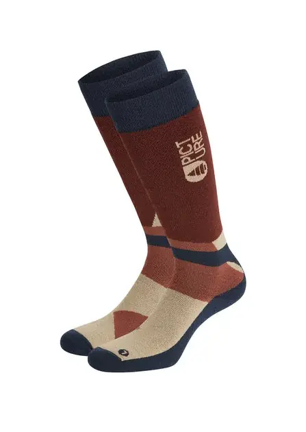 PICTURE Magical Ski Socks 44-47 červená/modrá Bezpečná Platba