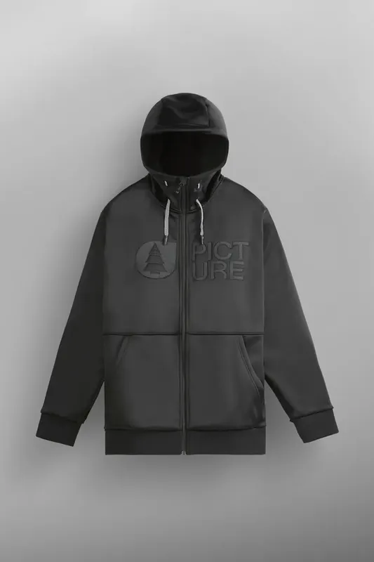 Akční Cena PICTURE Park Zip Tech Hoodie L černá