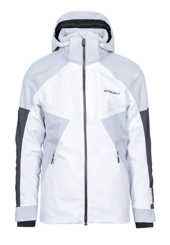 Cenový Hit Stöckli Skijacket RACE L bílá/stříbrná