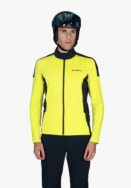 Značkový Stöckli Technostretch Sweatshirt XXL žlutá/černá