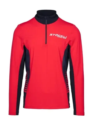 Značkový Stöckli Functional shirt WRT XXL červená/černá