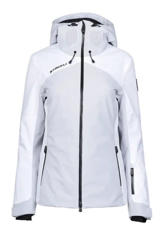 Bezpečná Platba Stöckli Performance W Jacket M bílá/stříbrná