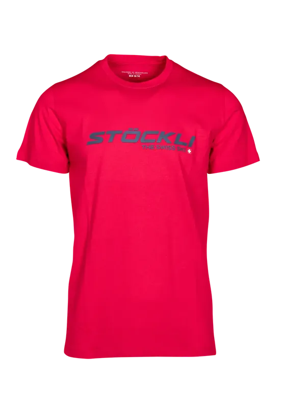 Autentický Stöckli T-Shirt Uni XXL červená