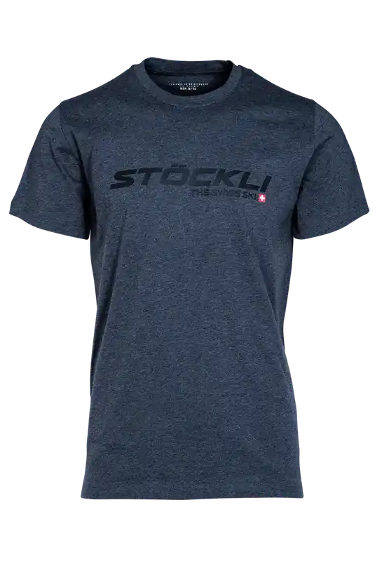 Vrácení Zdarma Stöckli T-Shirt Melange M šedá