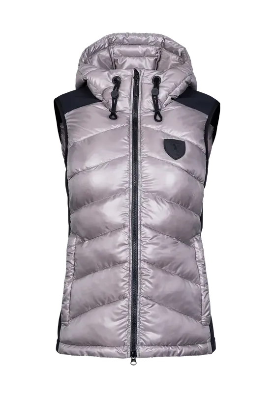 Stöckli Gilet Hoody Insulator W Vest S béžová/černá Ihned K Objednání