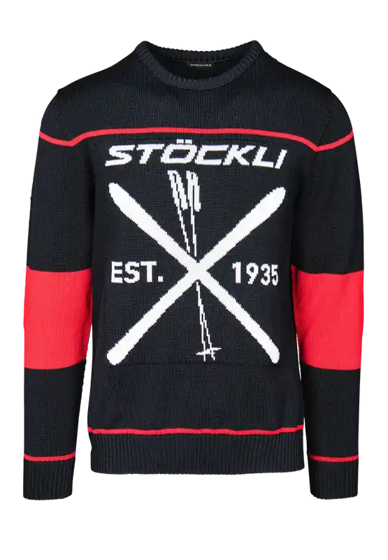 Stöckli Swiss Made Knitted Pullover 1935 S černá Koupit Online