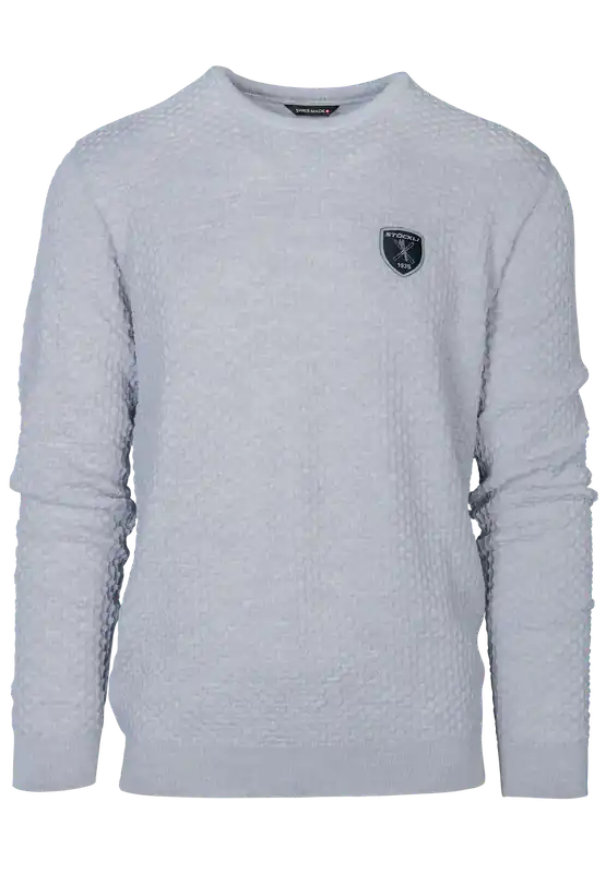 Stöckli Swiss Made Knitted Pullover L stříbrná Koupit Online