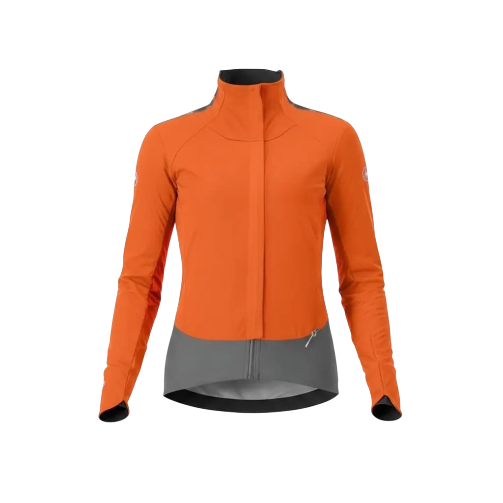 Přímo Od Výrobce Castelli Alpha Doppio RoS W Jacket M oranžová