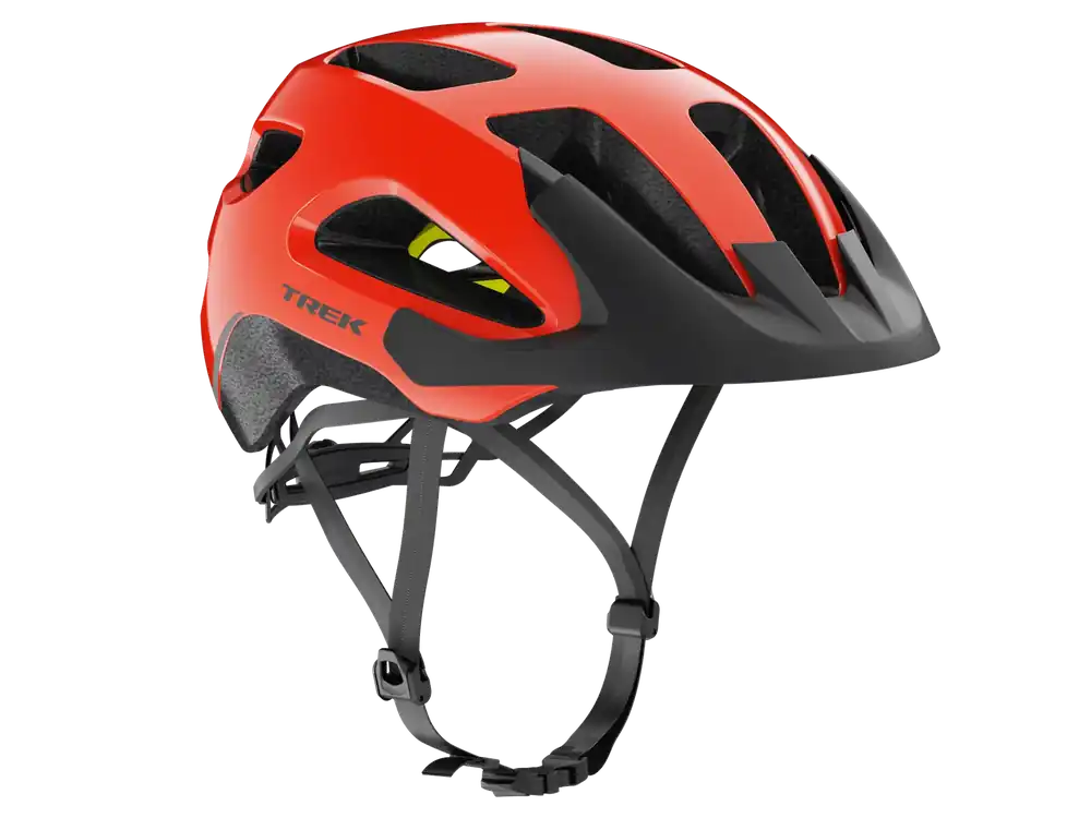 Rychlé Dodání Cyklistická helma Trek Solstice MIPS S/M červená