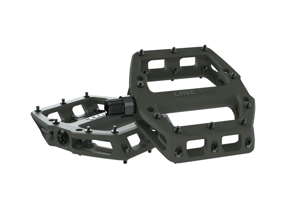 Dokud Zásoby Vydrží Trek Line Elite Pedals tmavě zelená