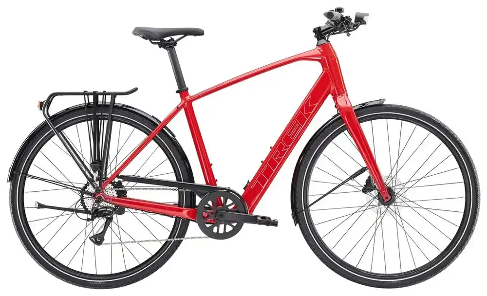 Značkový Trek FX+ 2 LT L červená