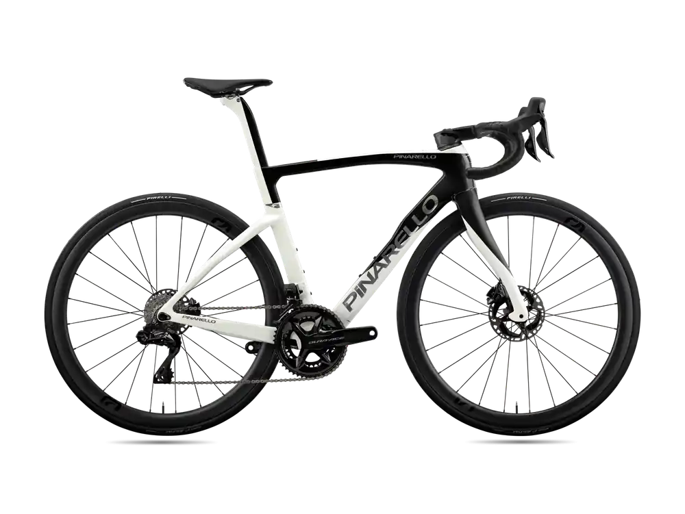 Pinarello F SERIES F9 SHIMANO Dura Ace Di2 2x12 DB 530 bílá/černá Novinka